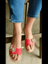 Red Brooch Flats - cunei